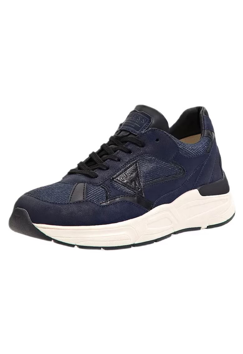 GUESS Pantofi barbati Piele ecologica - Albastru - Albastru