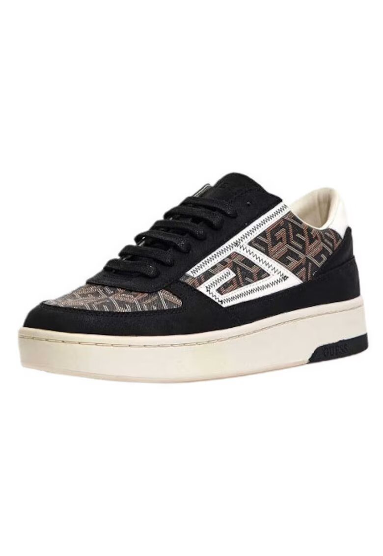 GUESS Pantofi barbati Piele naturala - Maro - Maro