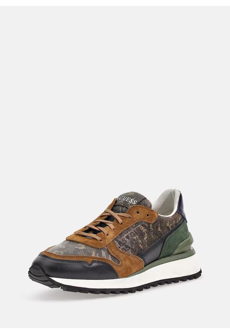 GUESS Pantofi barbati Piele naturala - Multicolor - Multicolor