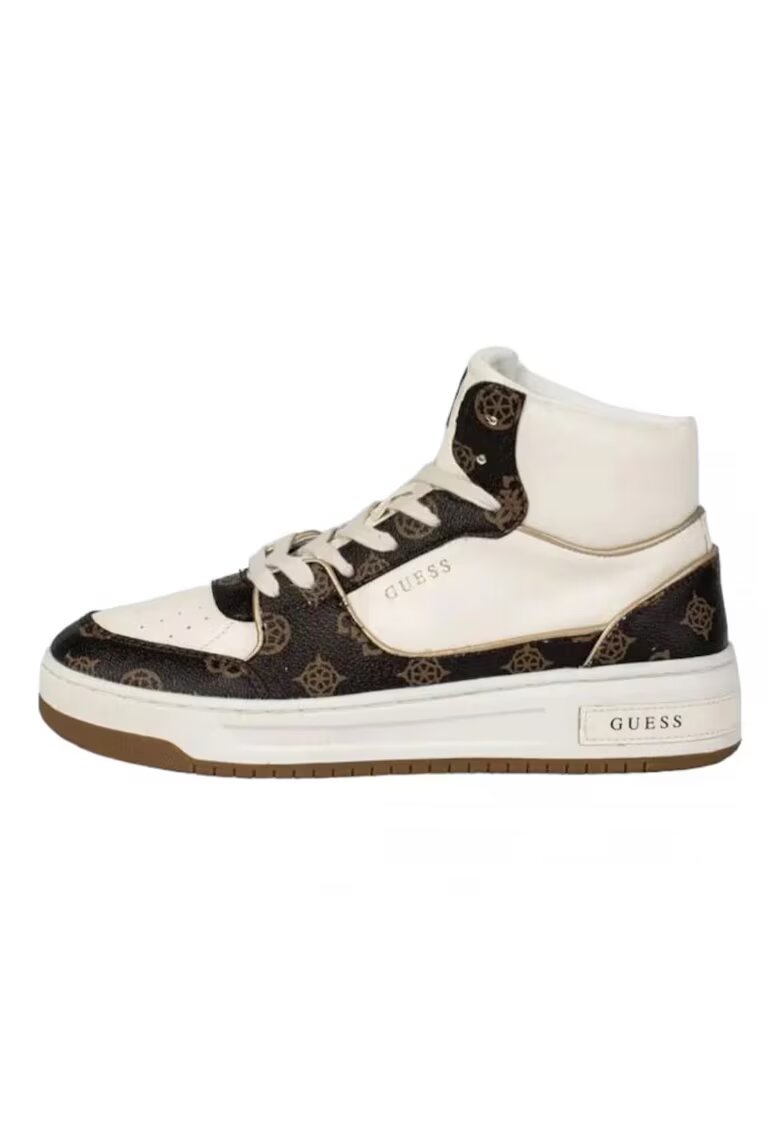 GUESS Pantofi dama Piele ecologica - Alb - Alb
