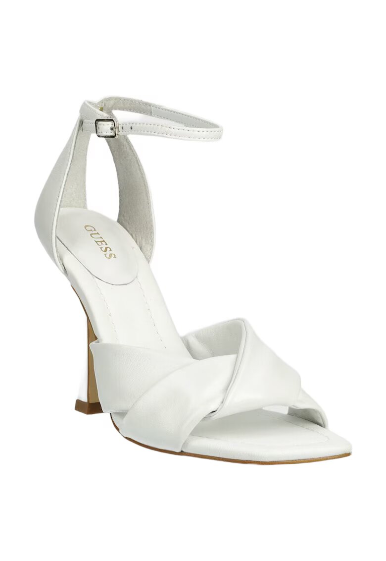 GUESS Pantofi eleganti cu toc Piele naturala - Alb - Alb