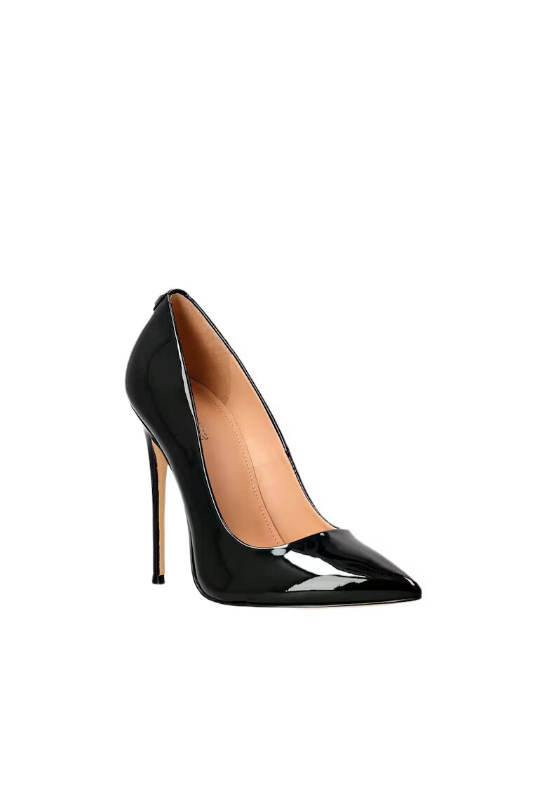 GUESS Pantofi eleganti cu toc Piele naturala - Negru - Negru