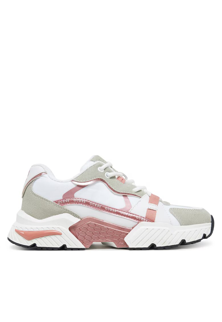 GUESS Pantofi roz - piele ecologica