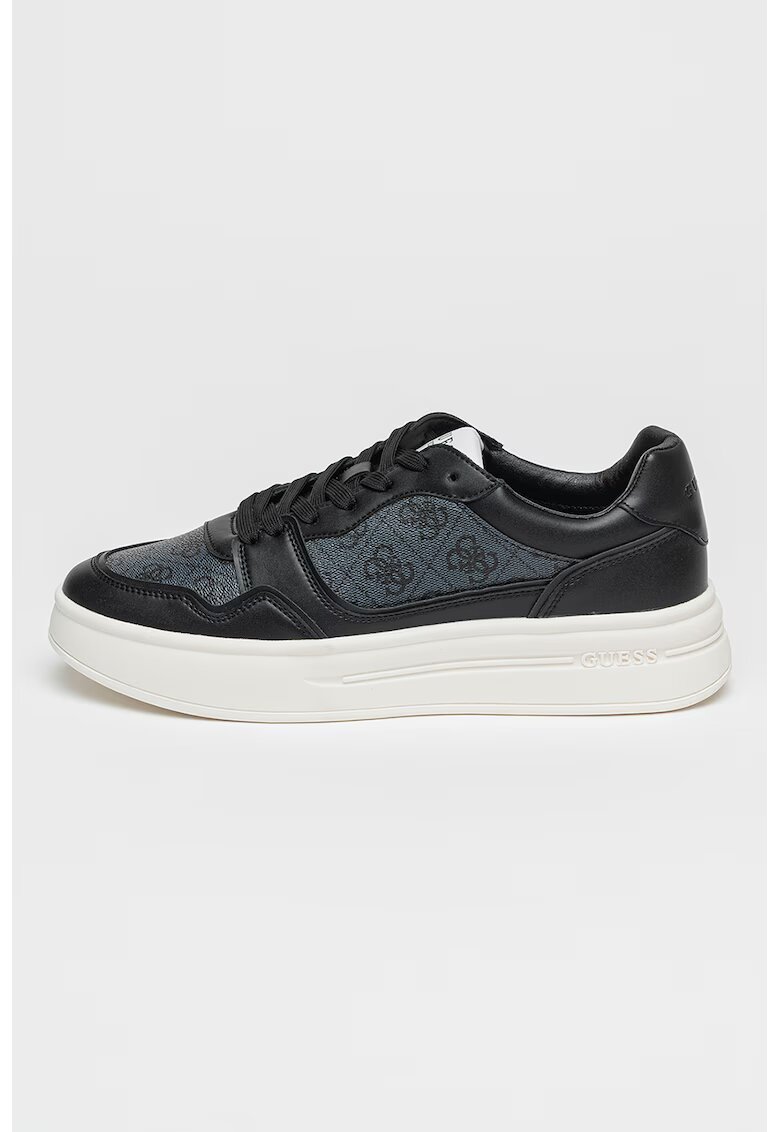 GUESS Pantofi sport cu model monograma - Negru