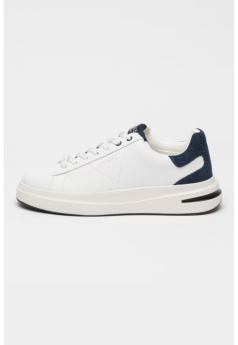 GUESS Pantofi sport cu varf rotund - Alb/Bleumarin