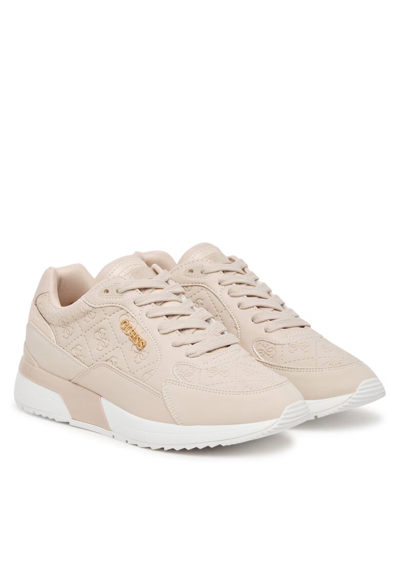 GUESS Pantofi sport dama - FLFM16 ELE12 - piele ecologica - bej