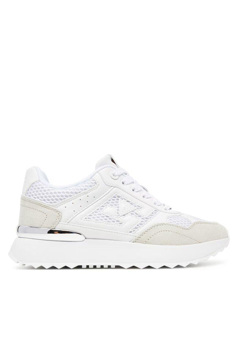 GUESS Pantofi sport dama FLTKOR ELE12 - alb - tesatura