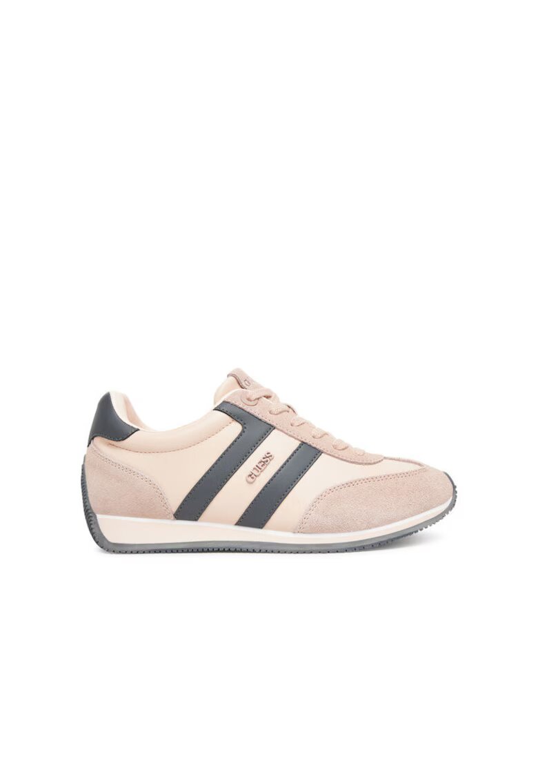 GUESS Pantofi sport dama - FLTSAP LEA12 - roz - piele ecologica