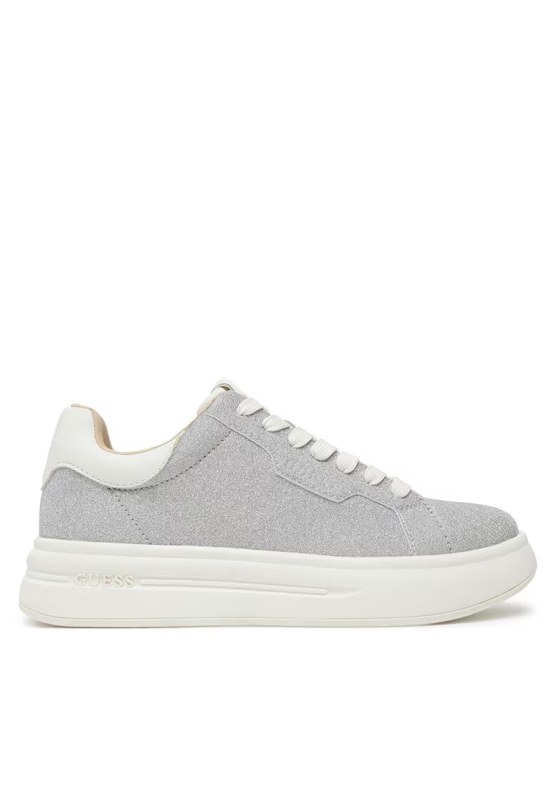 GUESS Pantofi sport dama - SILVE FLPWIN LEL12 - gri - piele ecologica -