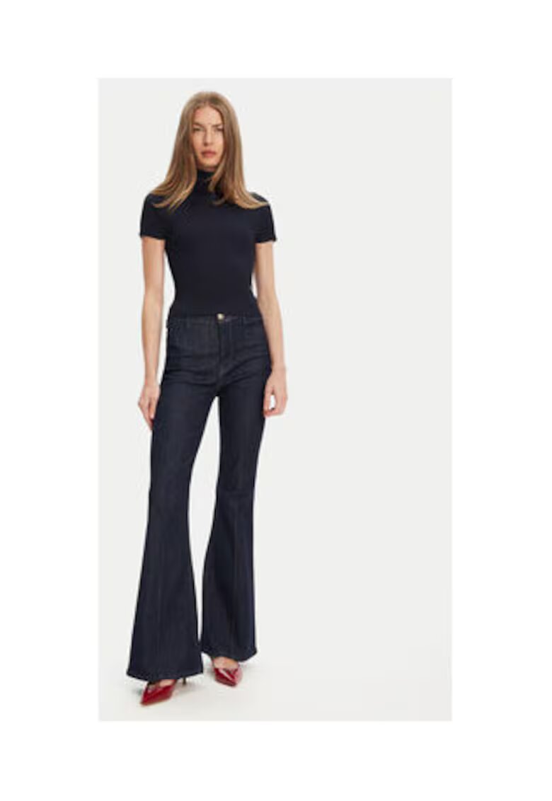 GUESS Pulover cu decolteu inalt