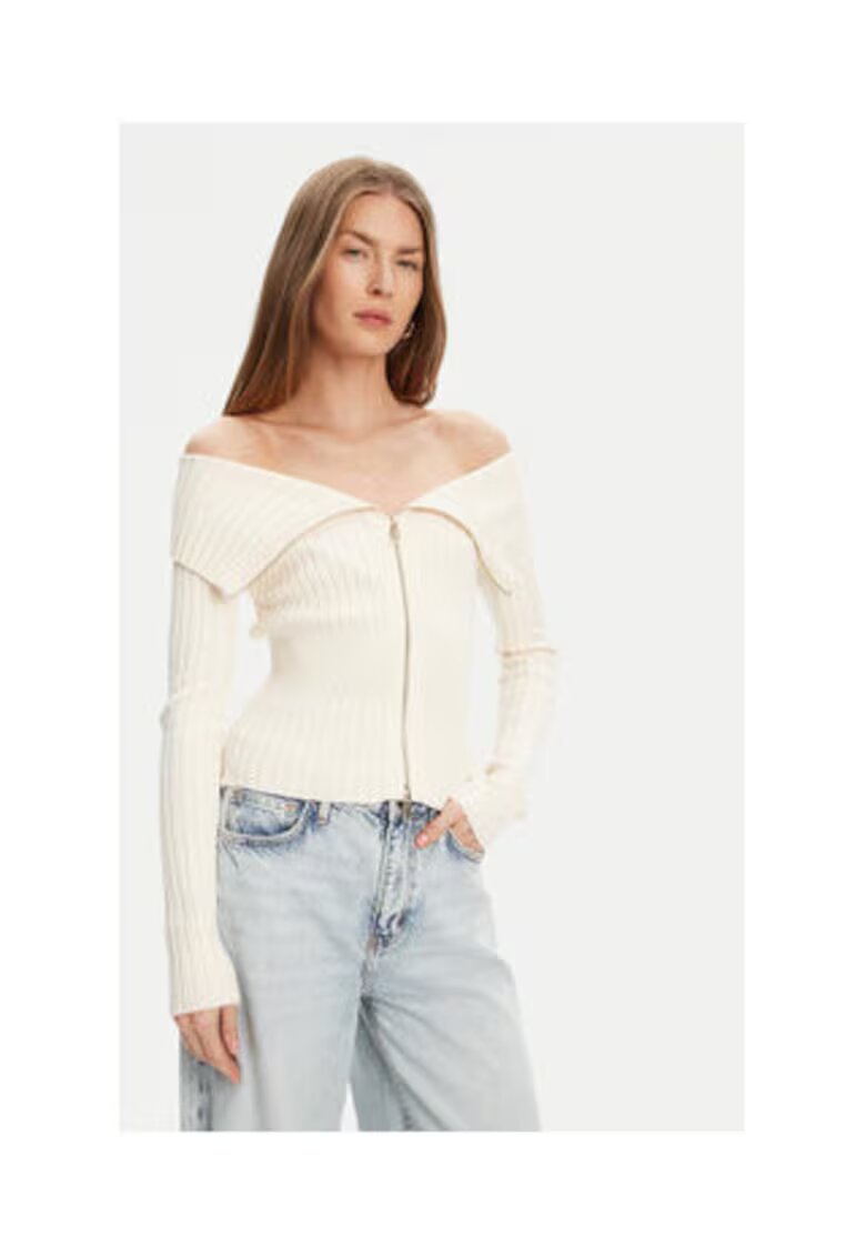 GUESS Pulover cu decolteu pe umeri