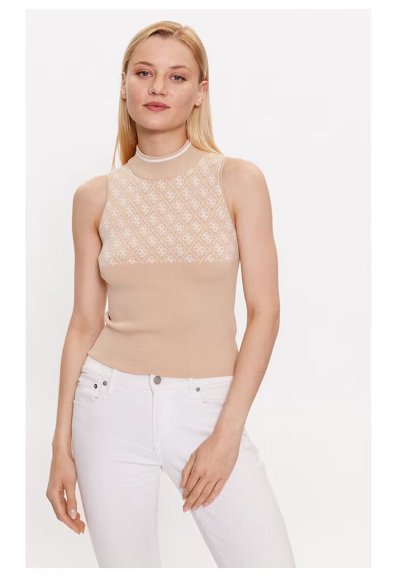 GUESS Pulover dama - 883301 - Bej - Viscoza