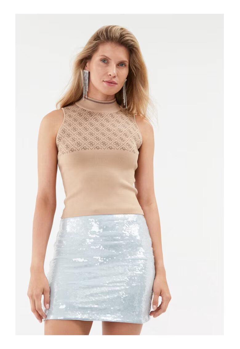 GUESS Pulover dama - 883349 - Bej - Viscoza