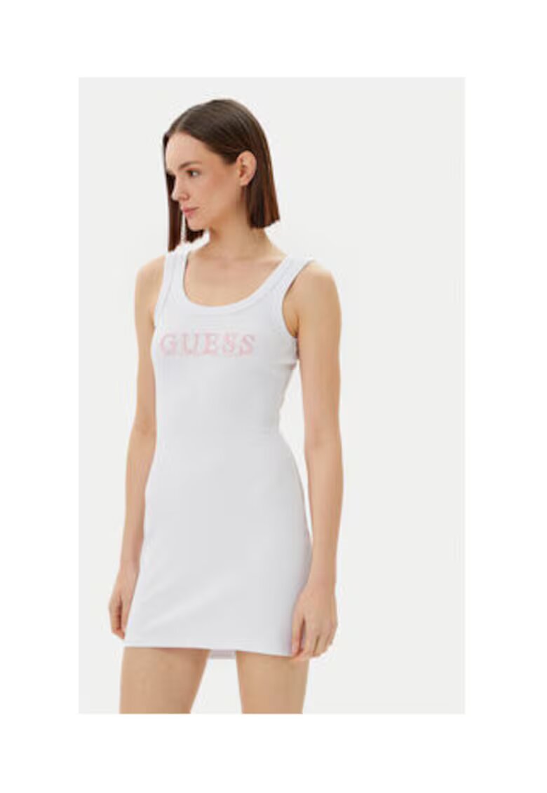 GUESS Rochie bodycon cu decolteu rotund -