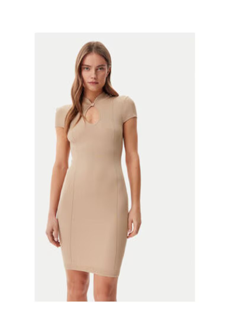 GUESS Rochie bodycon cu perforatie