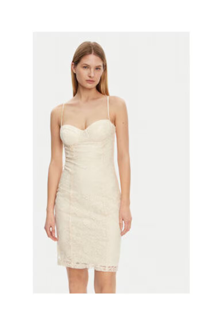 GUESS Rochie bodycon cu siret pe spate