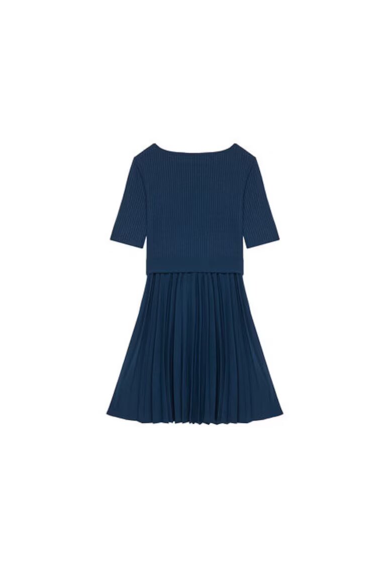 GUESS Rochie cu aspect 2in1 si aplicatie metalica discreta in forma de inima