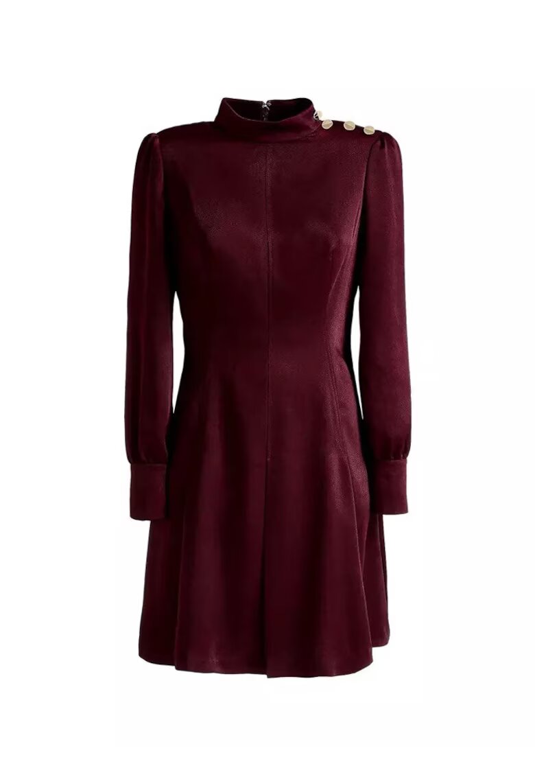 GUESS Rochie de dama Amie - poliester - visiniu -
