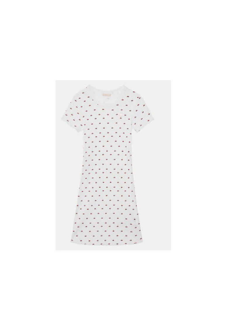 GUESS Rochie dreapta cu model cu decolteu rotund