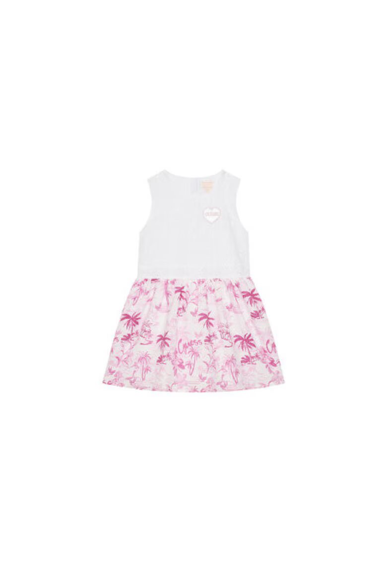 GUESS Rochie fara maneci cu imprimeu tropical
