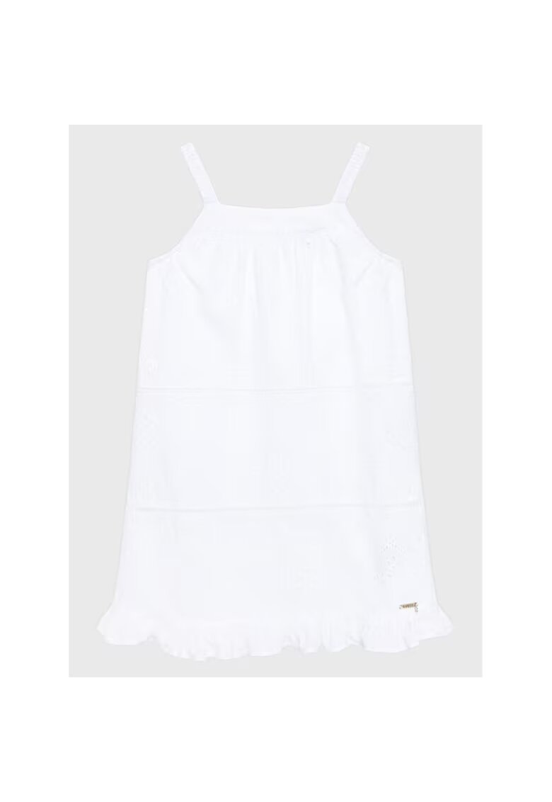 GUESS Rochie fete - 190522 - Alb - Bumbac
