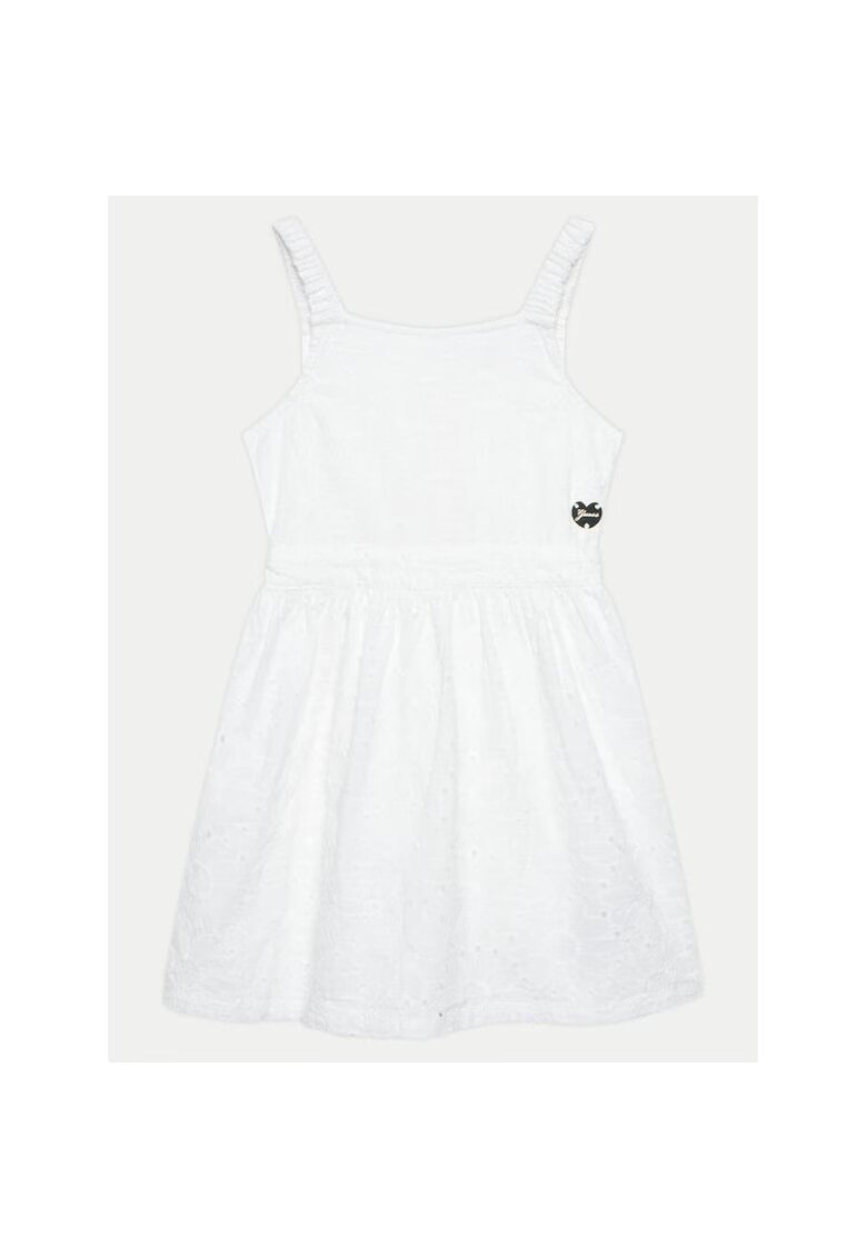 GUESS Rochie fete - 511913 - Alb - Bumbac