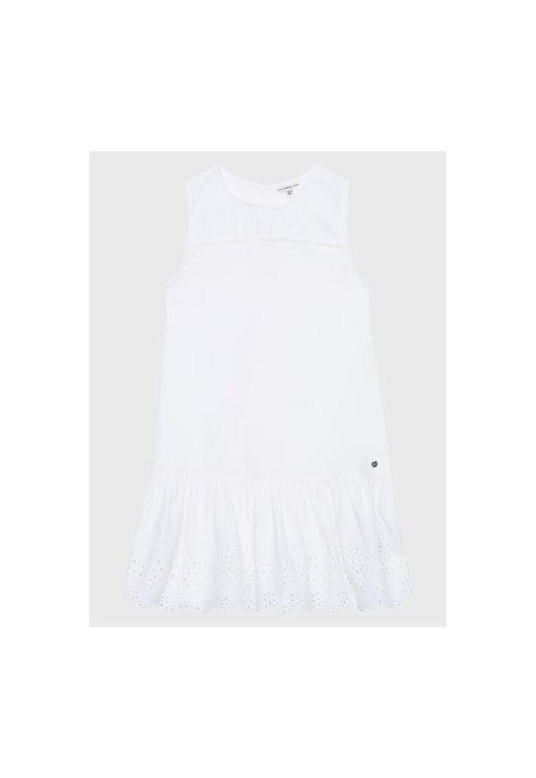 GUESS Rochie fete - In/Bumbac - Alb