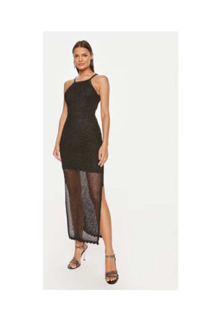 GUESS Rochie midi cu slit pe o parte