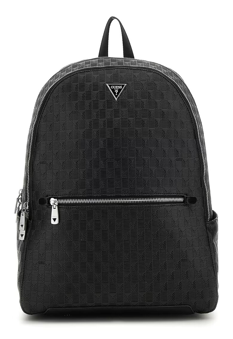 GUESS Rucsac din piele ecologica cu aspect texturat Torino - Negru