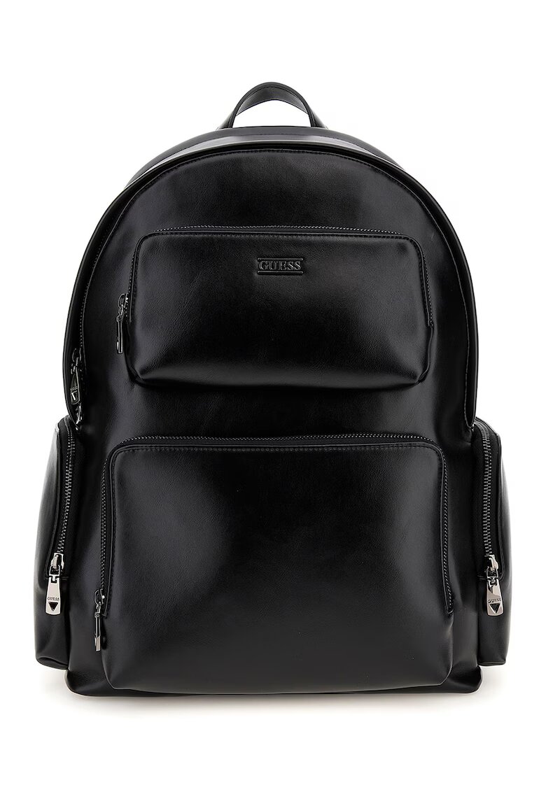GUESS Rucsac din piele ecologica cu logo - Negru