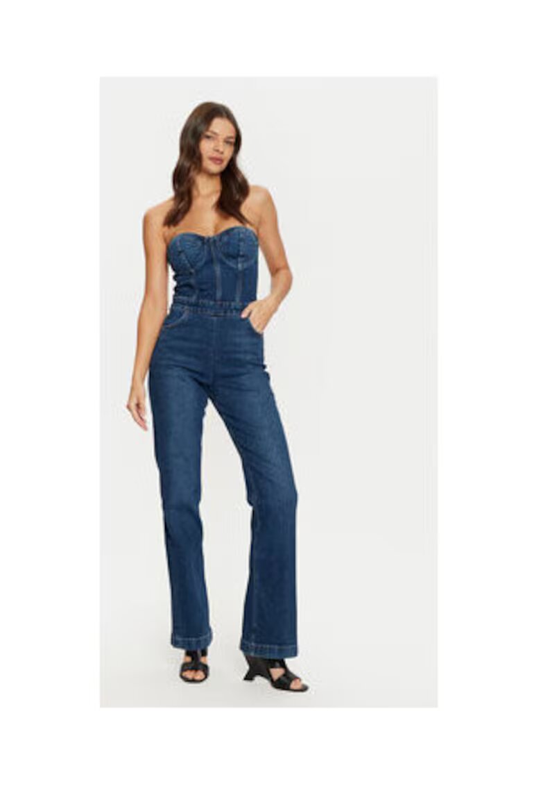 GUESS Salopeta slim fit din denim