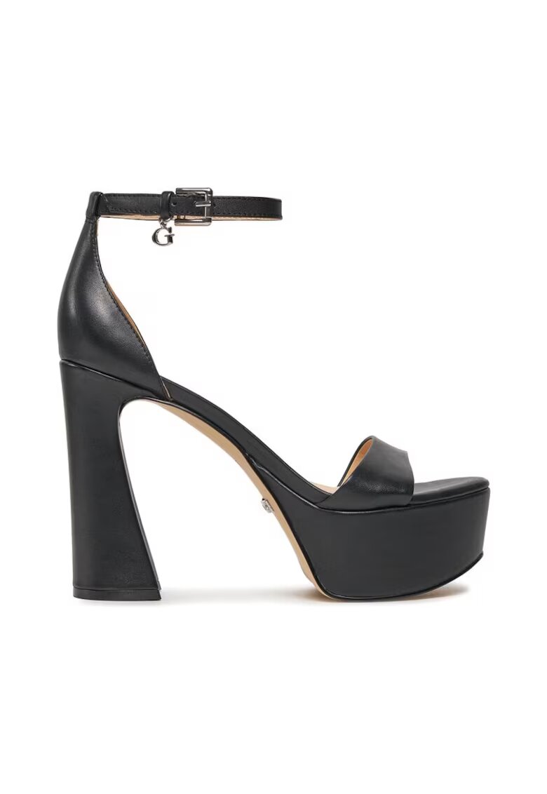 GUESS Sandale dama - 303560 - Piele naturala - - Negru