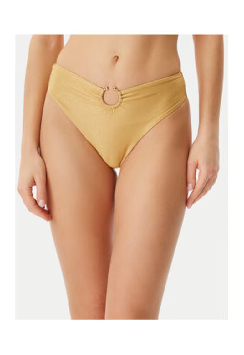 GUESS Slip de baie cu element metalic