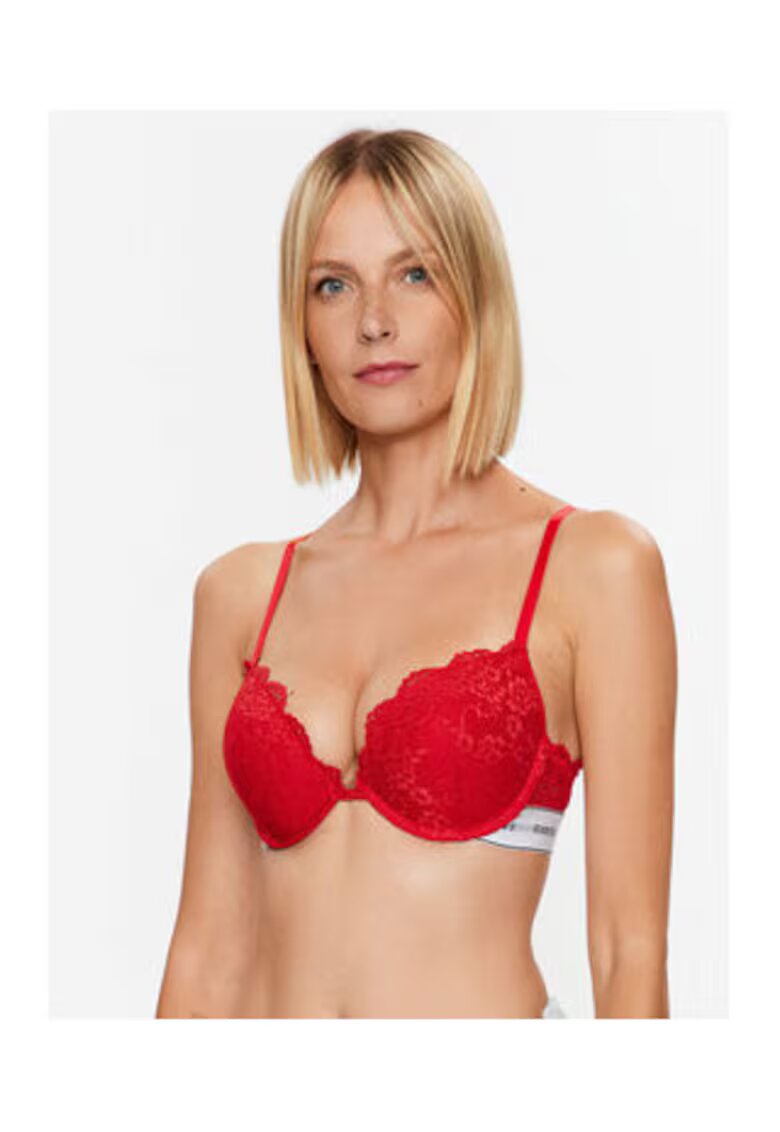 GUESS Sutien cu dantela si sarma