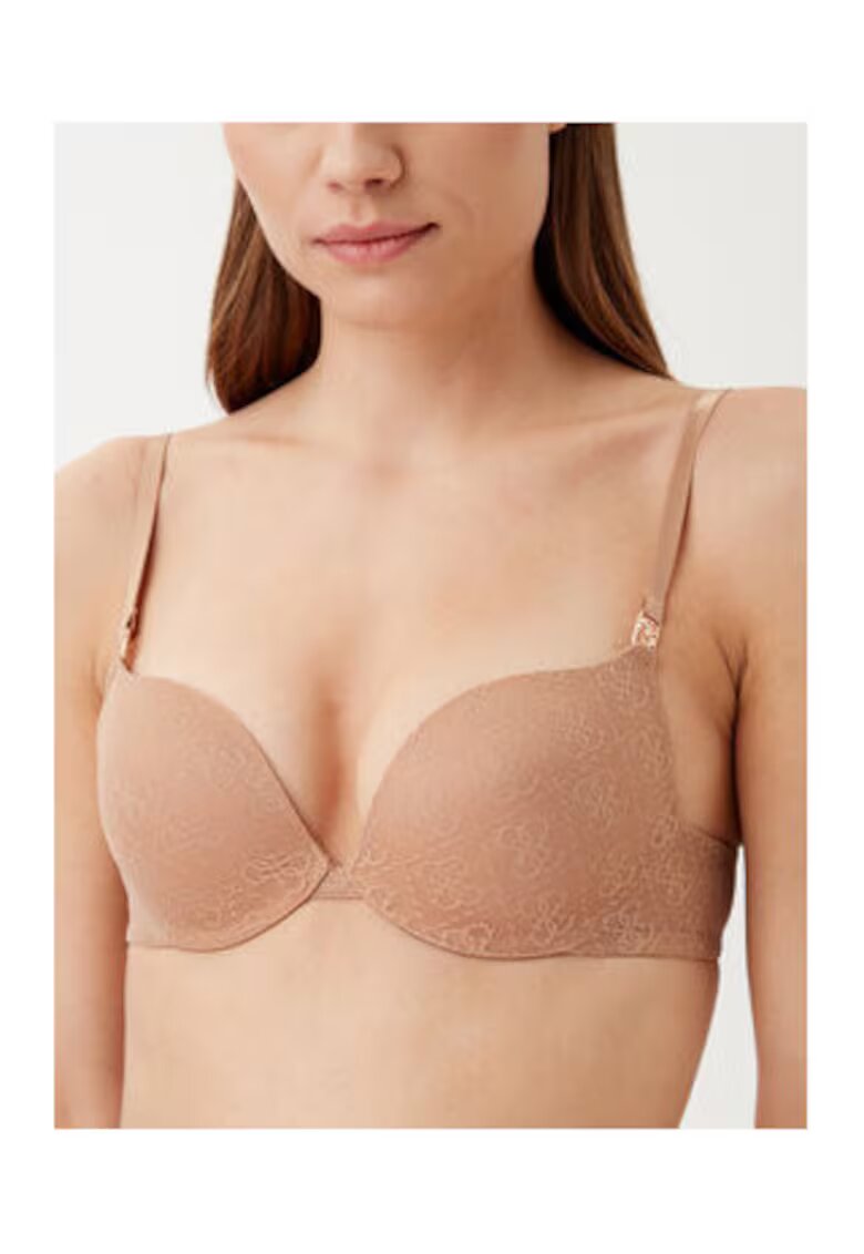 GUESS Sutien din dantela cu burete