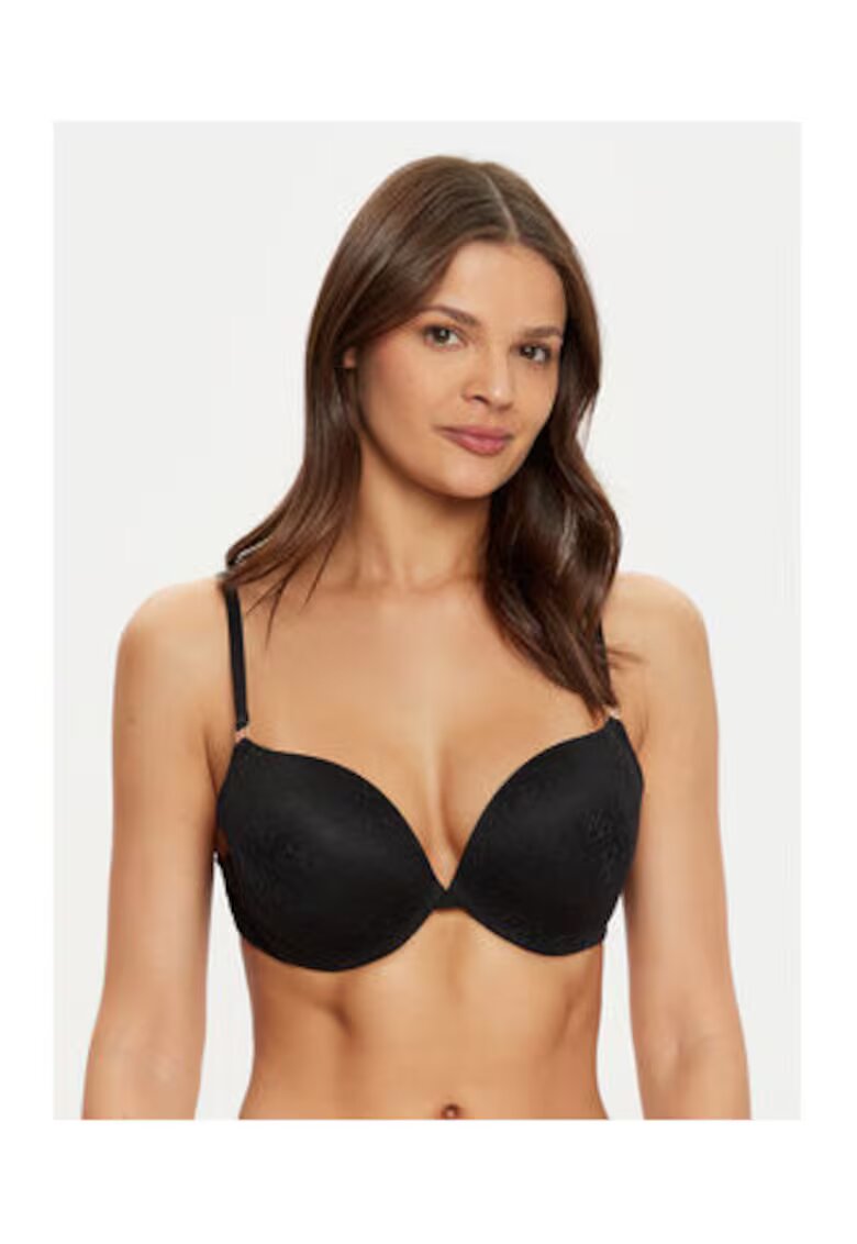 GUESS Sutien din poliamida cu sustinere metalica si burete