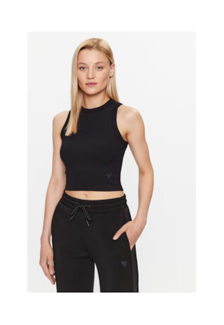 GUESS Top crop cu logo