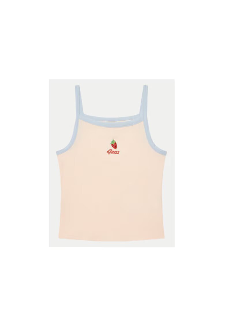 GUESS Top cu detaliu brodat