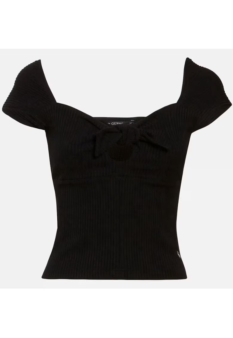 GUESS Top cu detaliu cu fundita