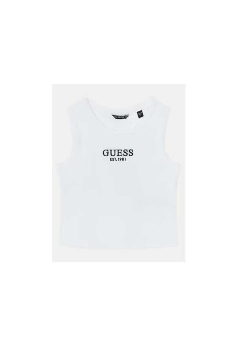 GUESS Top cu detaliu logo 00 -