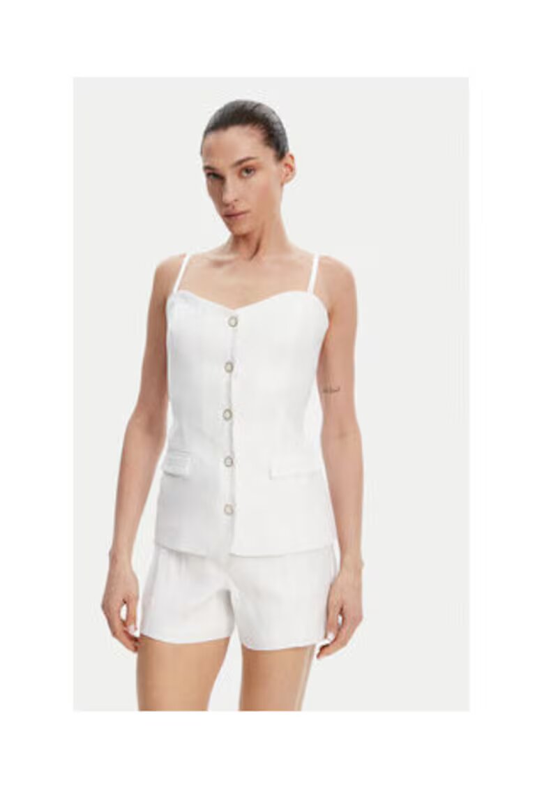 GUESS Top din amestec de modal si in