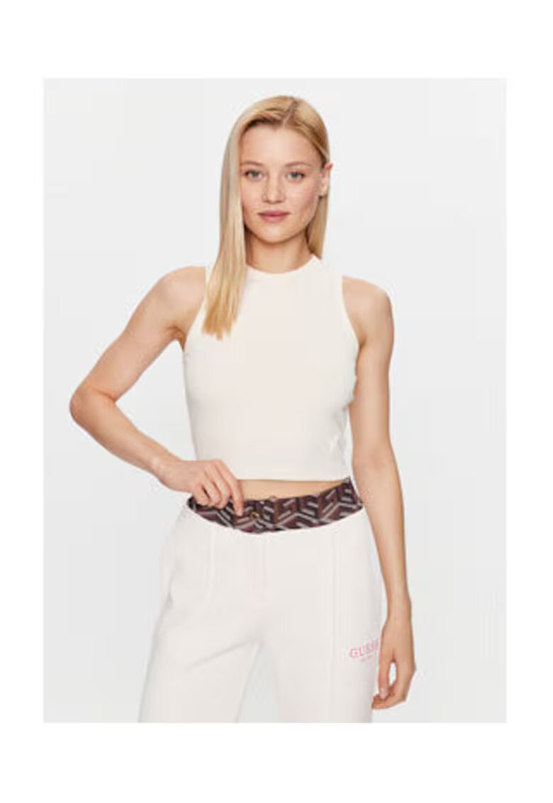 GUESS Top slim fit si crop