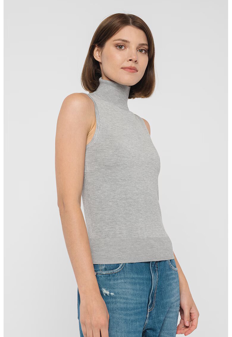 GUESS Top tricotat fin - Gri