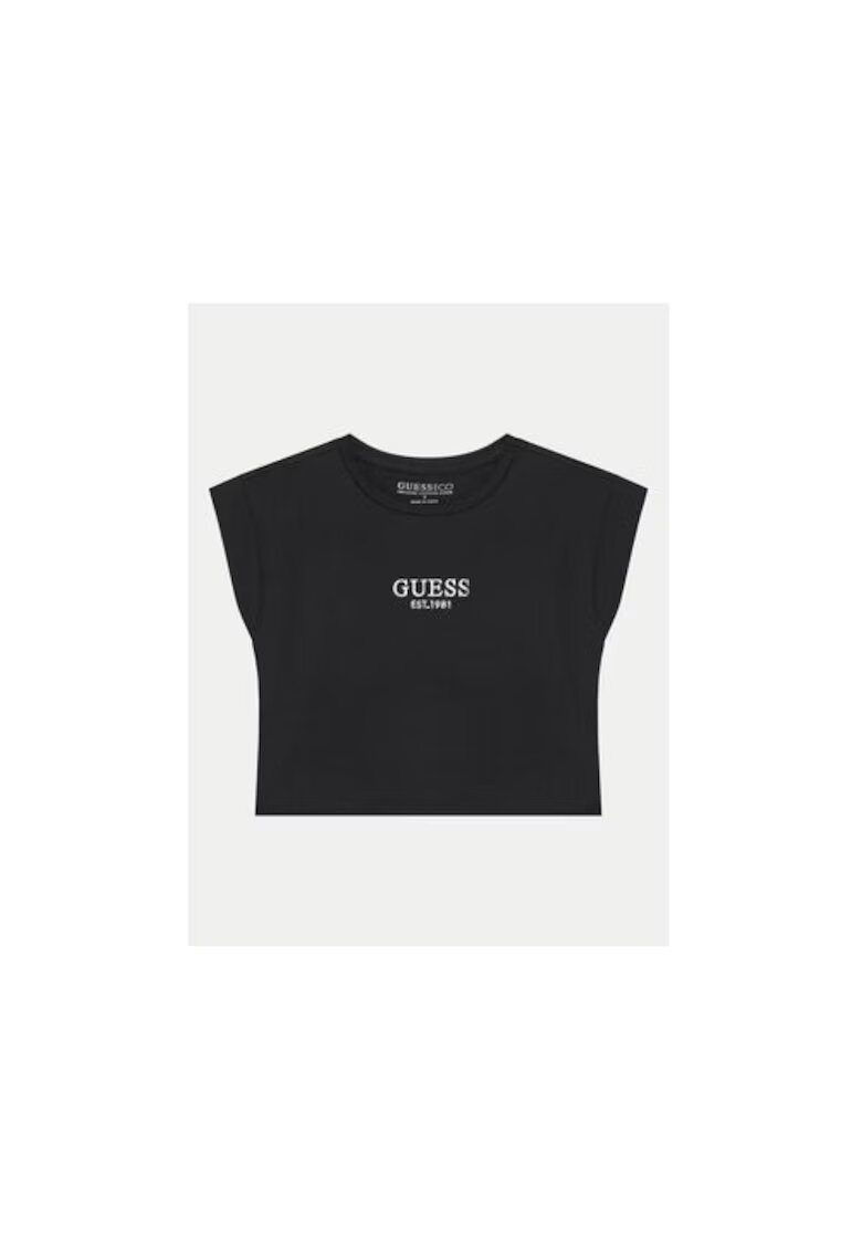 GUESS Tricou cu detaliu logo 00