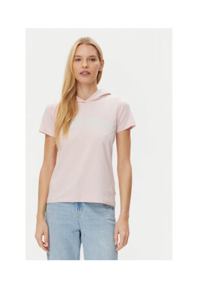 GUESS Tricou cu gluga