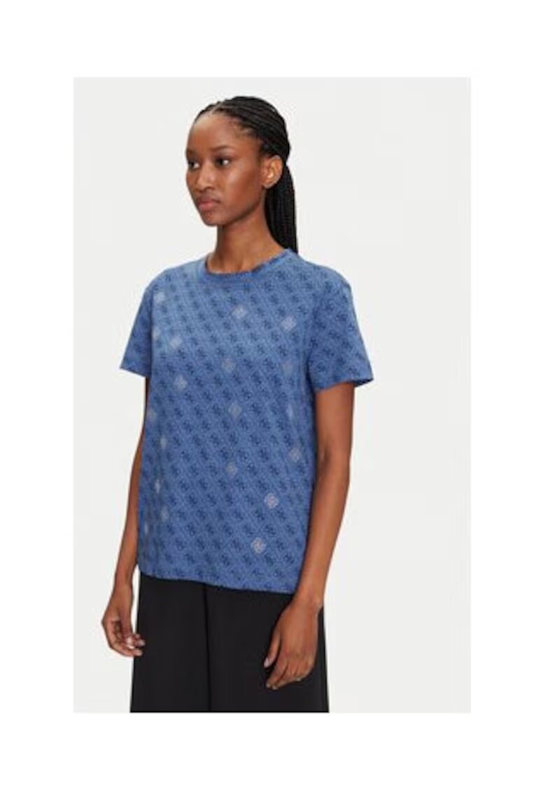 GUESS Tricou cu imprimeu logo din bumbac organic 0000304858000