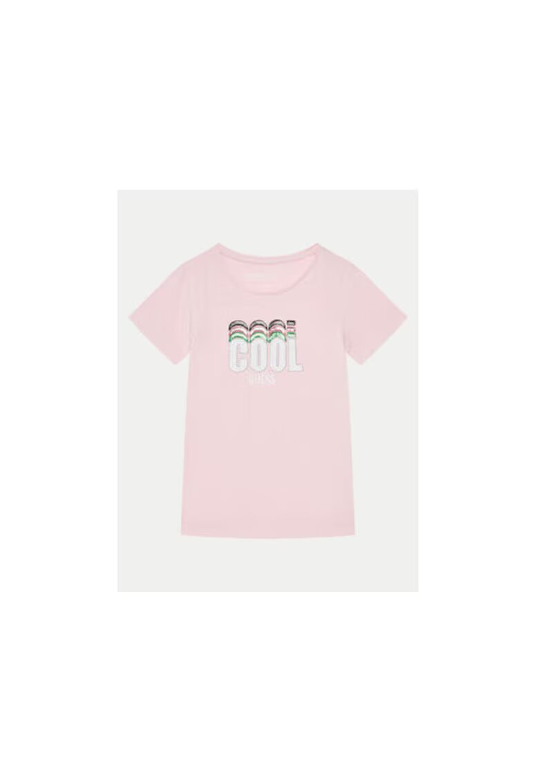 GUESS Tricou cu imprimeu text
