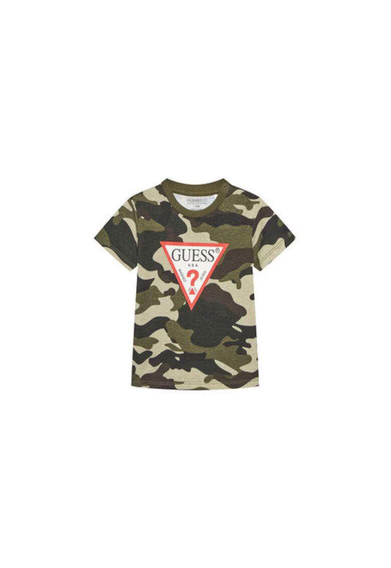 GUESS Tricou cu model camuflaj