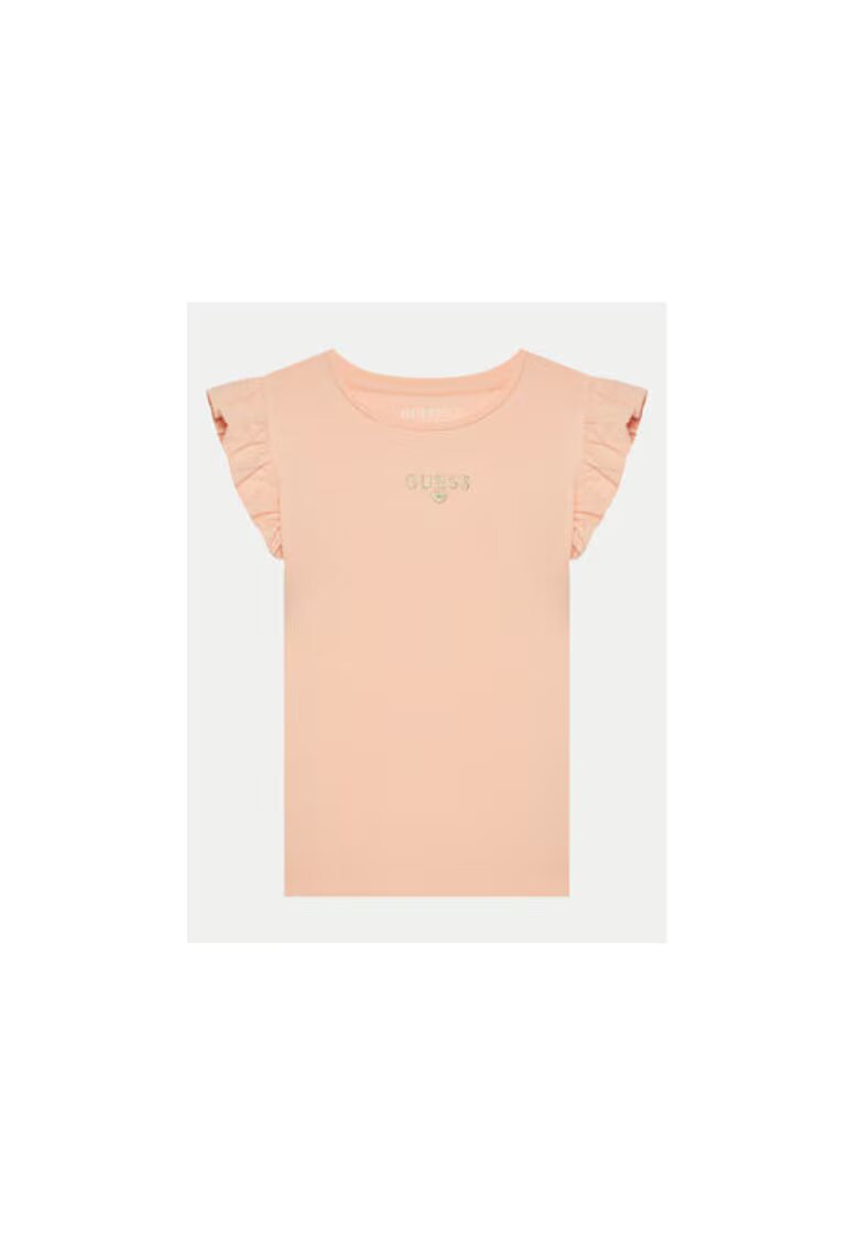 GUESS Tricou cu volane