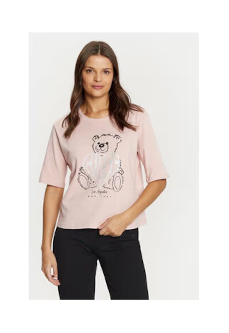 GUESS Tricou de bumbac cu model